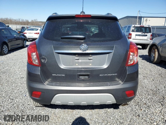 2016 Buick Encore Leather with VIN KL4CJCSB4GB649612, listed as a Copart auction lot 45162505 with 100,567 mi miles and Salvage Title. Bid and sale history available at DreamBid. Image 6.