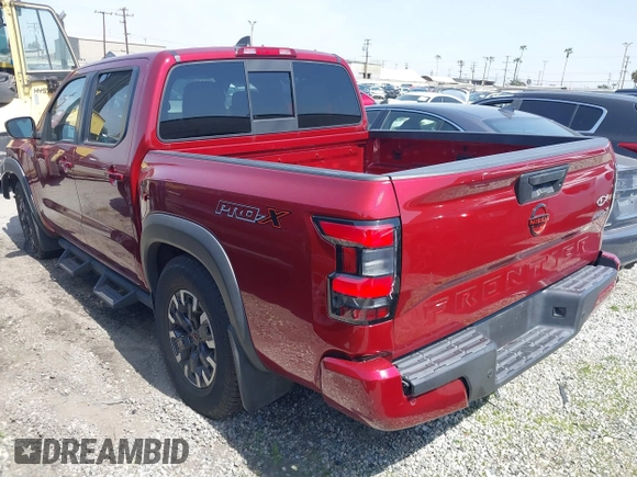 2022 Nissan Frontier SV with VIN 1N6ED1EJ3NN646349, listed as a IAAI auction lot 41694649 with 24,013 mi miles and . Bid and sale history available at DreamBid. Image 3.