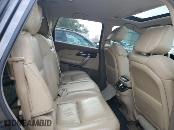 2010 Acura MDX with VIN 2HNYD2H25AH519156, listed as a Copart auction lot 47426815 with 134,241 mi miles and Salvage Title. Bid and sale history available at carsss.com. Image 11.