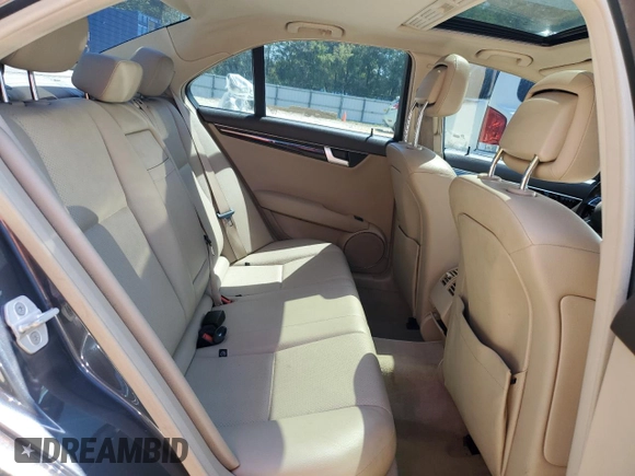 2014 Mercedes-Benz C 300 Sport with VIN WDDGF8AB2EA917296, listed as a Copart auction lot 51903405 with 67,015 mi miles and Salvage Title. Bid and sale history available at DreamBid. Image 10.