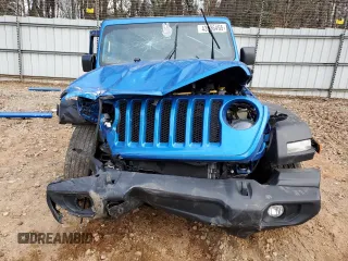 2022 Jeep Wrangler Unlimited Sport z VIN 1C4HJXDN6NW232539, wystawiony jako Copart lot #43936495 z przebiegiem 29 571 mil mil oraz Szkoda całkowita • Salvage title. Historia ofert i sprzedaży dostępna na DreamBid. Obrazek 5.