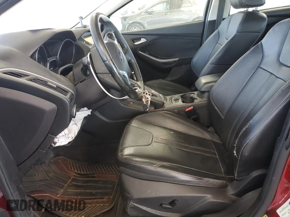 2014 Ford Focus Titanium with VIN 1FADP3N29EL320163, listed as a Copart auction lot 50208655 with 103,715 mi miles and Salvage title. Bid and sale history available at DreamBid. Image 7.