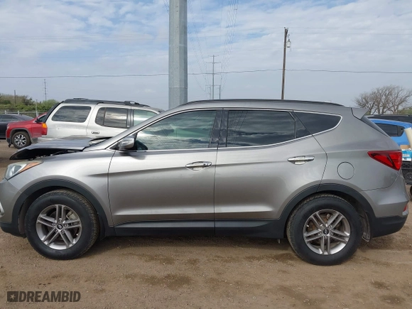 2017 Hyundai Santa Fe Sport 2.4L with VIN 5NMZU3LB7HH021661, listed as a IAAI auction lot 41746160 with 82,990 mi miles. Bid and sale history available at carsss.com. Image 14.