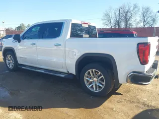 2022 GMC Sierra 1500 Limited SLT with VIN 3GTP8DEDXNG195361, listed as a IAAI auction lot 41454520 with 56,604 mi miles. Bid and sale history available at carsss.com. Image 3.