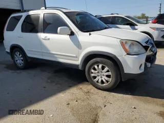2005 Honda CR-V EX SE with VIN JHLRD789X5C032227, listed as a Copart auction lot 52847815 with 302,341 mi miles and Salvage Title. Bid and sale history available at carsss.com. Image 4.