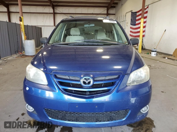 2005 Mazda MPV LX z VIN JM3LW28A650543047, wystawiony jako Copart lot #68683744 z przebiegiem 298 524 mil mil oraz Szkoda całkowita • Salvage title. Historia ofert i sprzedaży dostępna na DreamBid. Obrazek 5.