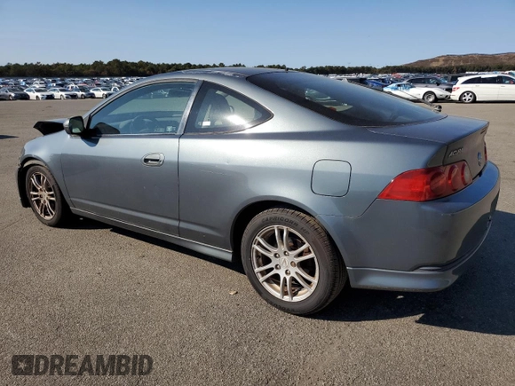 2005 Acura RSX with VIN JH4DC54835S006973, listed as a Copart auction lot 75769944 with 145,120 mi miles and Salvage Title. Bid and sale history available at carsss.com. Image 2.