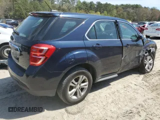 2016 Chevrolet Equinox LS with VIN 2GNALBEK7G1149738, listed as a Copart auction lot 53284325 with 88,119 mi miles and Salvage Title. Bid and sale history available at carsss.com. Image 3.