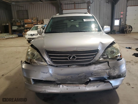 2006 Lexus GX 470 with VIN JTJBT20XX60105966, listed as a Copart auction lot 75808004 with NaN miles and Salvage Title. Bid and sale history available at carsss.com. Image 5.