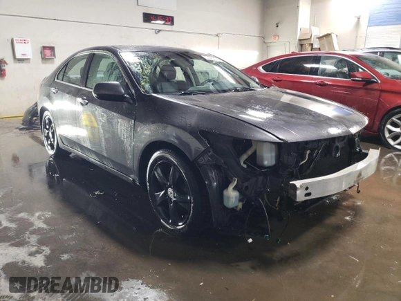 2010 Acura TSX with VIN JH4CU2F64AC043828, listed as a Copart auction lot 52566435 with 74,159 mi miles and Salvage Title. Bid and sale history available at carsss.com. Image 4.
