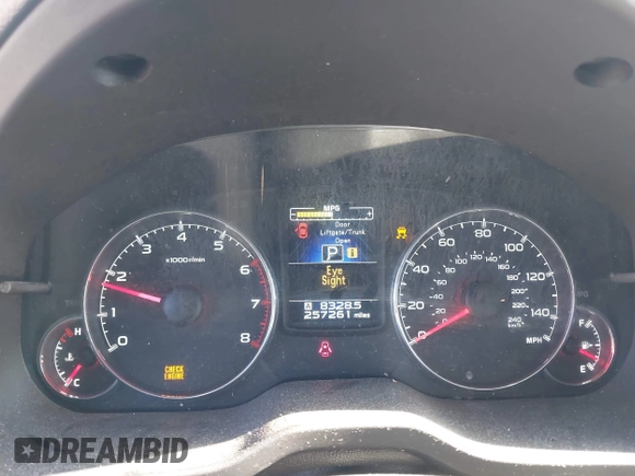 2013 Subaru Outback Limited with VIN 4S4BRBPC7D3274273, listed as a IAAI auction lot 42172627 with 257,261 mi miles and . Bid and sale history available at DreamBid. Image 7.