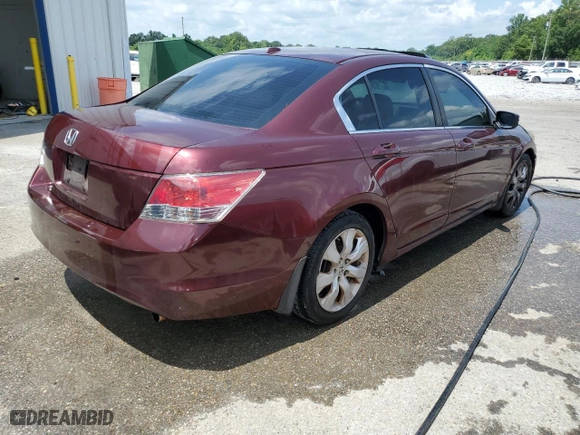 2009 Honda Accord Sdn EX-L with VIN 1HGCP26819A052229, listed as a Copart auction lot 61747994 with 198,278 mi miles and Clean Title. Bid and sale history available at carsss.com. Image 3.
