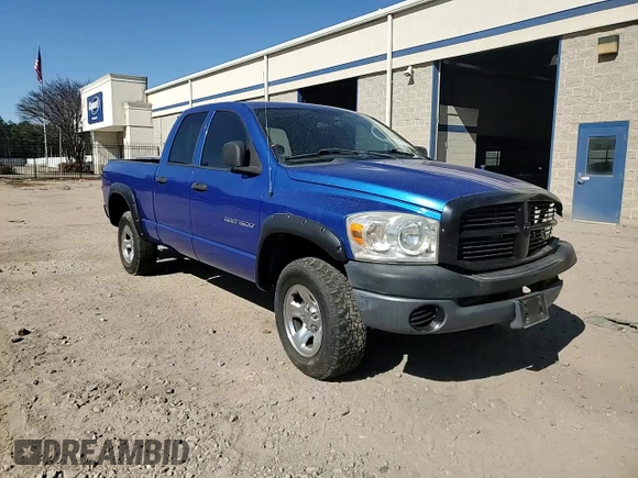 2007 Dodge 1500 ST with VIN 1D7HU18P67J609103, listed as a Copart auction lot 46133365 with 151,211 mi miles and Salvage Title. Bid and sale history available at DreamBid. Image 11.