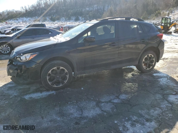 2021 Subaru Crosstrek Premium with VIN JF2GTAEC6M8328157, listed as a Copart auction lot 87887155 with 44,363 mi miles and Salvage Title. Bid and sale history available at carsss.com. Image 1.