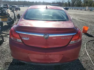 2013 Buick Regal with VIN 2G4GR5ER7D9133130, listed as a Copart auction lot 82156224 with 106,212 mi miles and Salvage Title. Bid and sale history available at carsss.com. Image 6.