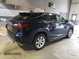 2017 Lexus RX with VIN 2T2BZMCAXHC093004, listed as a Copart auction lot 43009203 with 36,823 mi miles. Bid and sale history available at carsss.com. Image 3.
