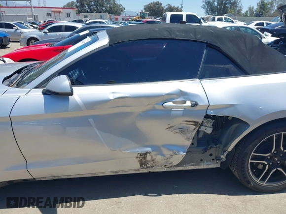 2018 Ford Mustang EcoBoost Premium with VIN 1FATP8UH0J5154967, listed as a IAAI auction lot 42395409 with 105,986 mi miles and . Bid and sale history available at DreamBid. Image 14.