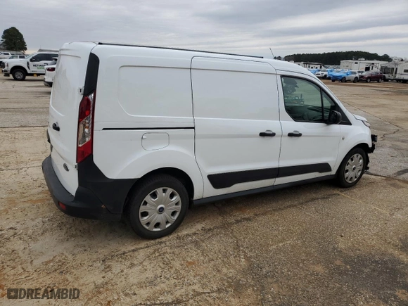 2022 Ford Transit Connect Van XL with VIN NM0LS7S20N1528988, listed as a Copart auction lot 89138535 with 91,226 mi miles and Salvage Title. Bid and sale history available at carsss.com. Image 3.