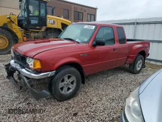 2002 Ford Ranger XL Fleet with VIN 1FTZR45E82PA30950, listed as a Copart auction lot 51300865 with 120,623 mi miles and Salvage Title. Bid and sale history available at carsss.com. Image 1.