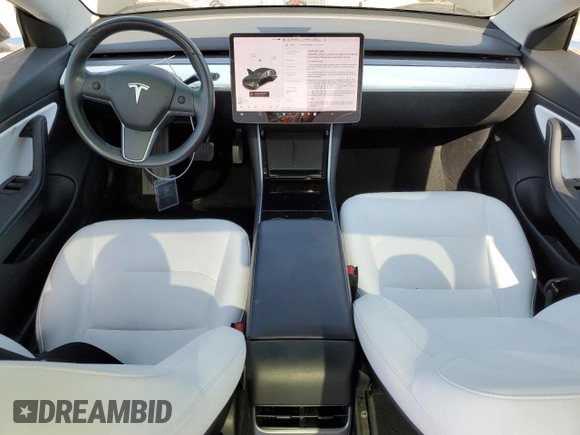 2019 Tesla Model 3 Mid Range with VIN 5YJ3E1EA0KF345393, listed as a Copart auction lot 51508305 with 38,903 mi miles and Salvage Title. Bid and sale history available at DreamBid. Image 8.
