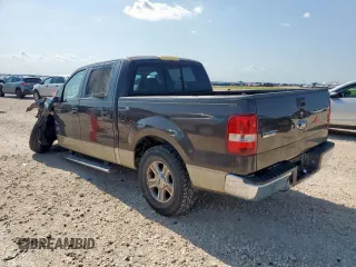 2007 Ford F-150 XLT with VIN 1FTRW12W37KB03263, listed as a Copart auction lot 61087375 with 167,585 mi miles and Salvage title. Bid and sale history available at DreamBid. Image 2.