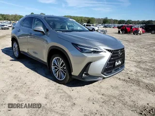 2025 Lexus NX with VIN JTJHGCEZ4S5010282, listed as a Copart auction lot 79807514 with 435 mi miles and Salvage Title. Bid and sale history available at carsss.com. Image 12.
