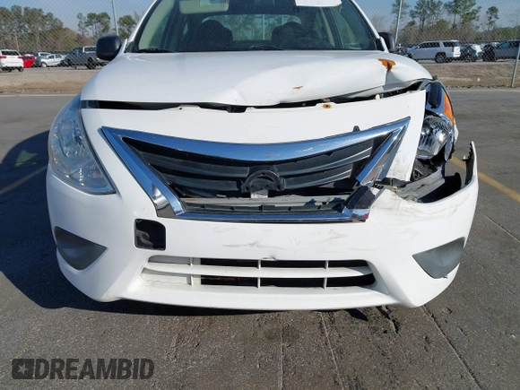 2015 Nissan Versa S Plus with VIN 3N1CN7AP8FL947451, listed as a IAAI auction lot 41824980 with 156,621 mi miles. Bid and sale history available at carsss.com. Image 6.