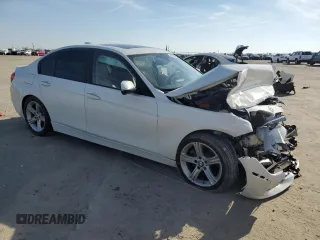 2014 BMW 3 Series 320i with VIN WBA3B1G50ENN90819, listed as a Copart auction lot 45794585 with 108,810 mi miles and Salvage title. Bid and sale history available at DreamBid. Image 4.
