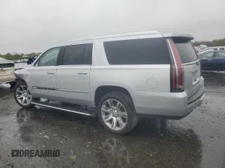 2018 Cadillac Escalade ESV Premium Luxury with VIN 1GYS4JKJ0JR191192, listed as a Copart auction lot 52391485 with 63,292 mi miles and Salvage title. Bid and sale history available at DreamBid. Image 2.