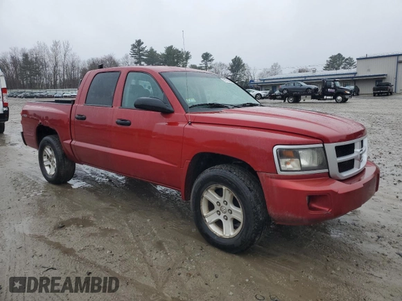 2010 Dodge Dakota Bighorn/Lonestar z VIN 1D7CW3GK9AS188579, wystawiony jako Copart lot #51712185 z przebiegiem 198 657 mil mil oraz Czysty tytuł • Clean title. Historia ofert i sprzedaży dostępna na DreamBid. Obrazek 4.
