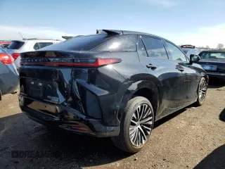 2023 Lexus RZ with VIN JTJAAAAB5PA018566, listed as a Copart auction lot 49468585 with 6,280 mi miles and Salvage Title. Bid and sale history available at carsss.com. Image 3.