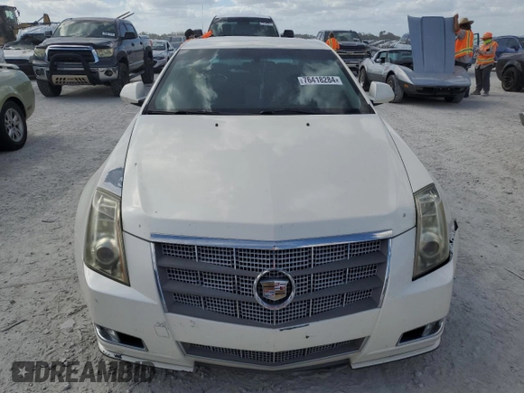 2010 Cadillac CTS Performance with VIN 1G6DL5EV2A0118761, listed as a Copart auction lot 76418284 with Not Provided miles and Salvage Title. Bid and sale history available at carsss.com. Image 5.