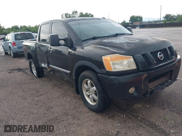 2009 Nissan Titan LE with VIN 1N6BA07CX9N318808, listed as a IAAI auction lot 42522212 with 276,410 mi miles and . Bid and sale history available at DreamBid. Image 1.