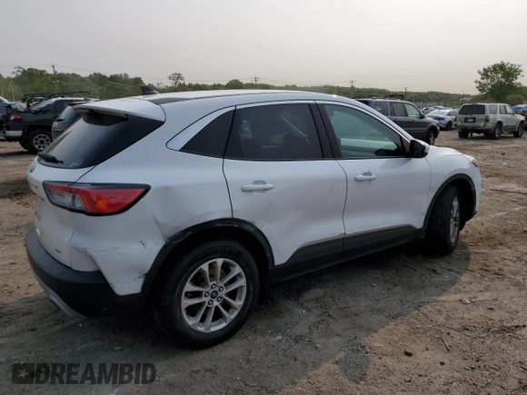 2021 Ford Escape SE with VIN 1FMCU0G63MUA25979, listed as a Copart auction lot 59115355 with 78,166 mi miles and Salvage title. Bid and sale history available at DreamBid. Image 3.