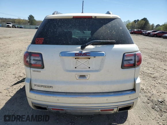 2015 GMC Acadia Denali with VIN 1GKKRTKD8FJ118644, listed as a Copart auction lot 50083915 with 153,266 mi miles and Clean Title. Bid and sale history available at carsss.com. Image 6.