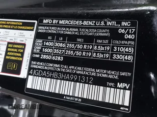 2017 Mercedes-Benz GLE 350 with VIN 4JGDA5HB3HA991312, listed as a IAAI auction lot 42378449 with 98,136 mi miles and . Bid and sale history available at DreamBid. Image 9.