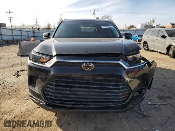 2024 Toyota Highlander XLE z VIN 5TDAAAA56RS006753, wystawiony jako Copart lot #43558345 z przebiegiem 86 961 mil mil oraz Szkoda całkowita • Salvage title. Historia ofert i sprzedaży dostępna na DreamBid. Obrazek 5.