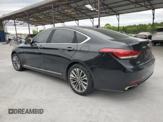2017 Genesis G80 3.8L z VIN KMHGN4JE0HU180808, wystawiony jako Copart lot #52796555 z przebiegiem 81 598 mil mil oraz Szkody całkowita. Historia ofert i sprzedaży dostępna na DreamBid. Obrazek 2.
