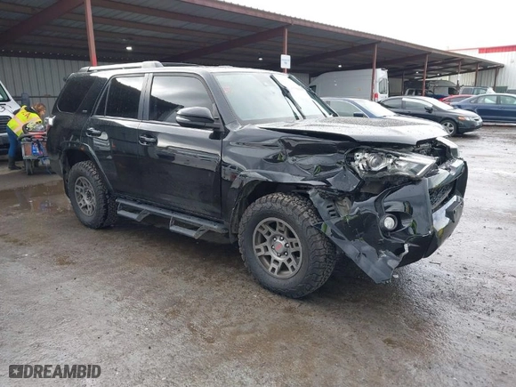 2020 Toyota 4Runner SR5 with VIN JTEBU5JR9L5745422, listed as a IAAI auction lot 41500603 with 58,926 mi miles. Bid and sale history available at carsss.com. Image 1.