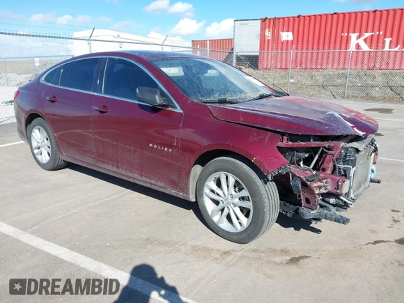 2016 Chevrolet Malibu LT with VIN 1G1ZE5ST8GF311494, listed as a IAAI auction lot 41829007 with 122,263 mi miles and . Bid and sale history available at DreamBid. Image 1.