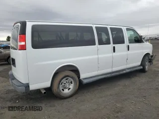 2020 Chevrolet Express Passenger LT z VIN 1GAZGPFG5L1211055, wystawiony jako Copart lot #51353985 z przebiegiem 59 271 mil mil oraz Szkody całkowita. Historia ofert i sprzedaży dostępna na DreamBid. Obrazek 3.