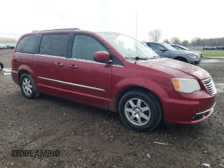2012 Chrysler Town & Country Touring with VIN 2C4RC1BG3CR348836, listed as a Copart auction lot 52177105 with 184,059 mi miles and Salvage Title. Bid and sale history available at carsss.com. Image 4.