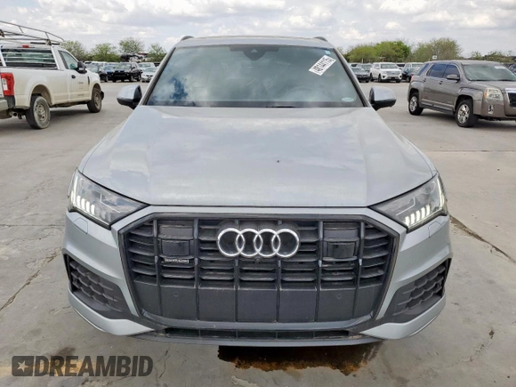2024 Audi Q7 Premium Plus with VIN WA1LCBF74RD003777, listed as a Copart auction lot 48144115 with 13,659 mi miles and Salvage title. Bid and sale history available at DreamBid. Image 5.