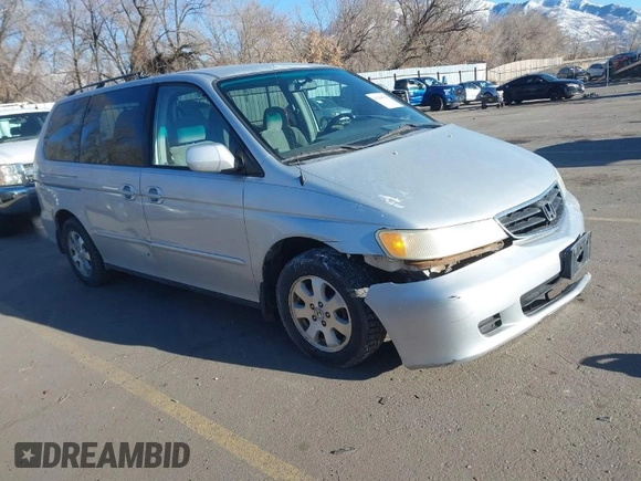 2004 Honda Odyssey EX z VIN 5FNRL186X4B061960, wystawiony jako IAAI lot #41384578 z przebiegiem 262 866 mil mil oraz . Historia ofert i sprzedaży dostępna na DreamBid. Obrazek 1.