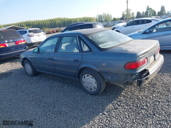 1993 Ford Taurus GL with VIN 1FALP5240PG327124, listed as a IAAI auction lot 42074204 with 27,681 mi miles. Bid and sale history available at carsss.com. Image 3.