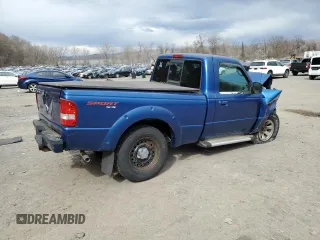 2007 Ford Ranger XL with VIN 1FTYR11E57PA56901, listed as a Copart auction lot 53046805 with 0 mi miles and Salvage Title. Bid and sale history available at carsss.com. Image 3.
