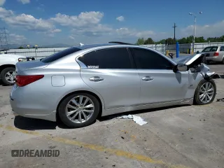 2015 Infiniti Q50 z VIN JN1BV7AR3FM414717, wystawiony jako Copart lot #58420545 z przebiegiem 79 393 mil mil oraz Szkoda całkowita • Salvage title. Historia ofert i sprzedaży dostępna na DreamBid. Obrazek 3.