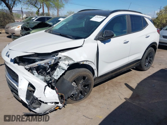2024 Buick Encore GX Sport Touring with VIN KL4AMDSLXRB080801, listed as a IAAI auction lot 42034955 with 2,743 mi miles and . Bid and sale history available at DreamBid. Image 17.