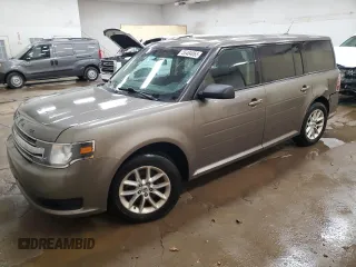 2014 Ford Flex SE z VIN 2FMGK5B89EBD40581, wystawiony jako Copart lot #55484065 z przebiegiem 121 943 mil mil oraz Czysty tytuł • Clean title. Historia ofert i sprzedaży dostępna na DreamBid. Obrazek 1.