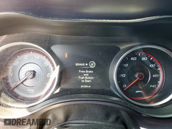 2015 Dodge Charger SE with VIN 2C3CDXBG1FH740962, listed as a Copart auction lot 52035565 with 241,253 mi miles and Salvage Title. Bid and sale history available at carsss.com. Image 9.
